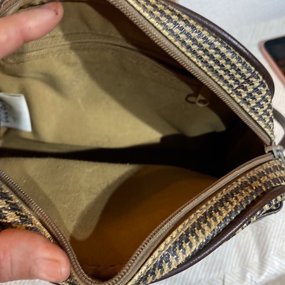 Vintage Capezio Vinyl Glenplaid crossbody - Picture 5 of 5